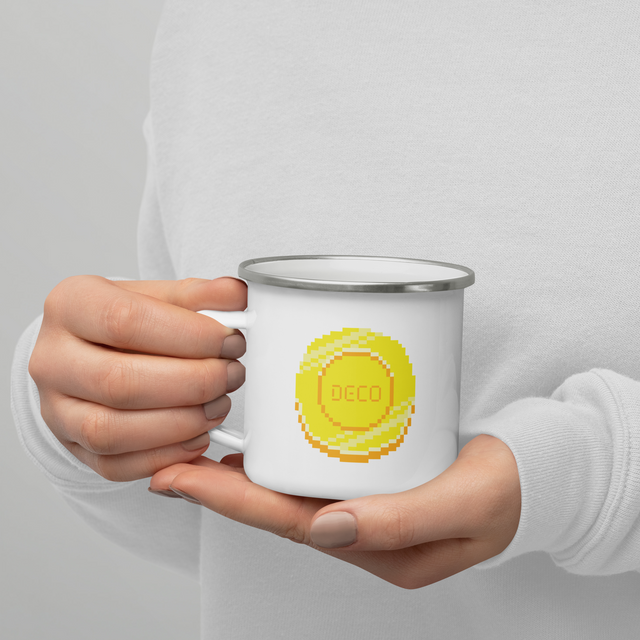 Enamel Token/QR code Mug