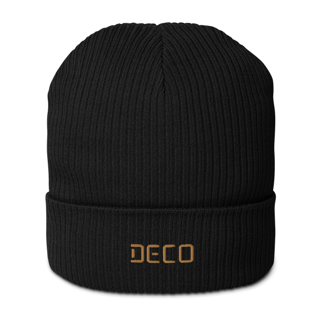 Organic Ribbed Beanie