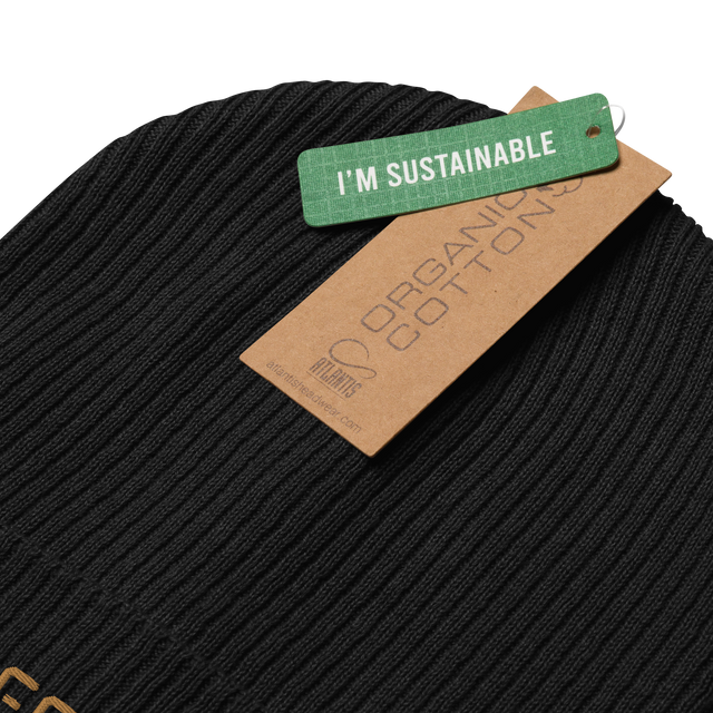 Organic Ribbed Beanie