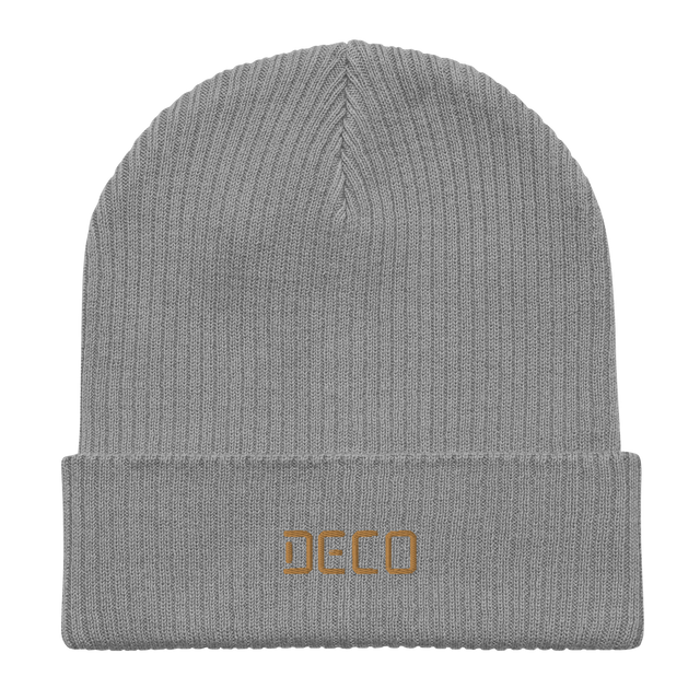 Organic Ribbed Beanie