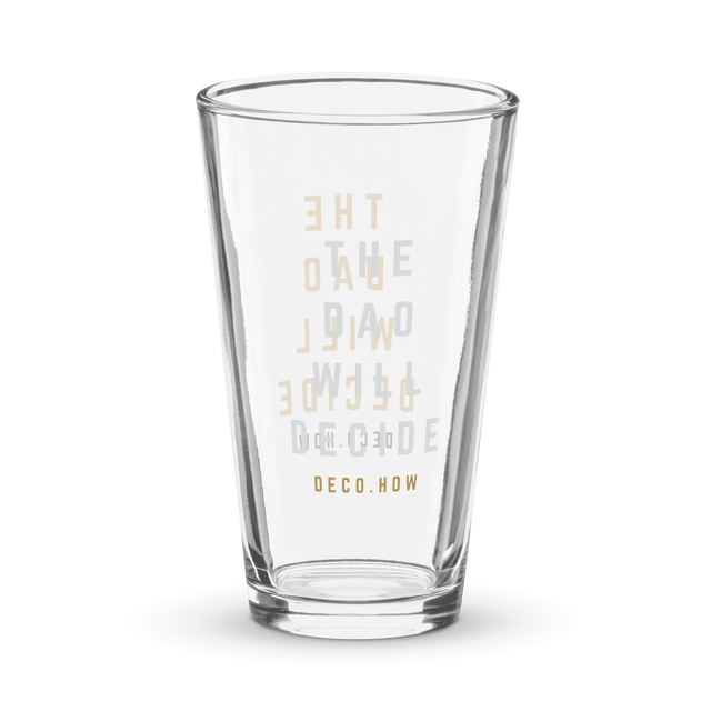 TDWD Pint Glass